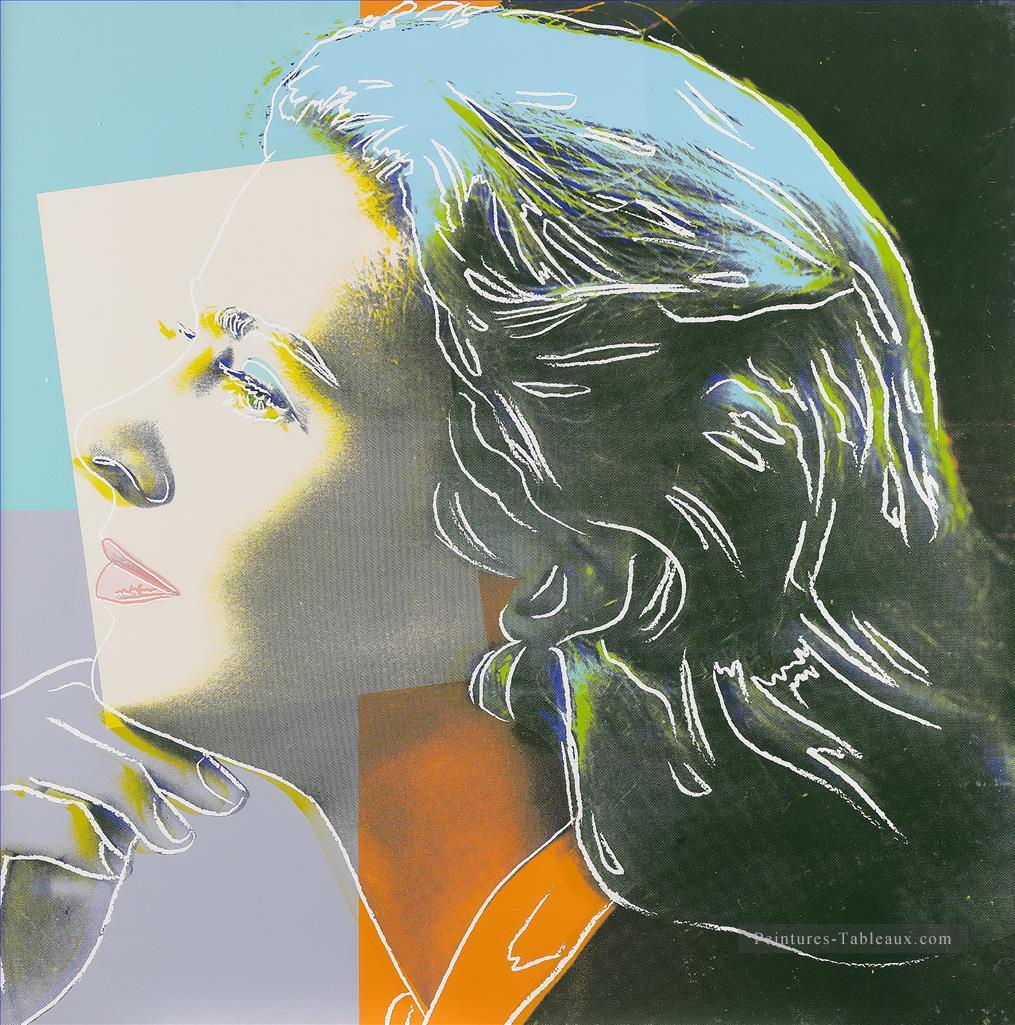 Ingrid Bergman comme Elle même 3 Andy Warhol Peintures à l'huile